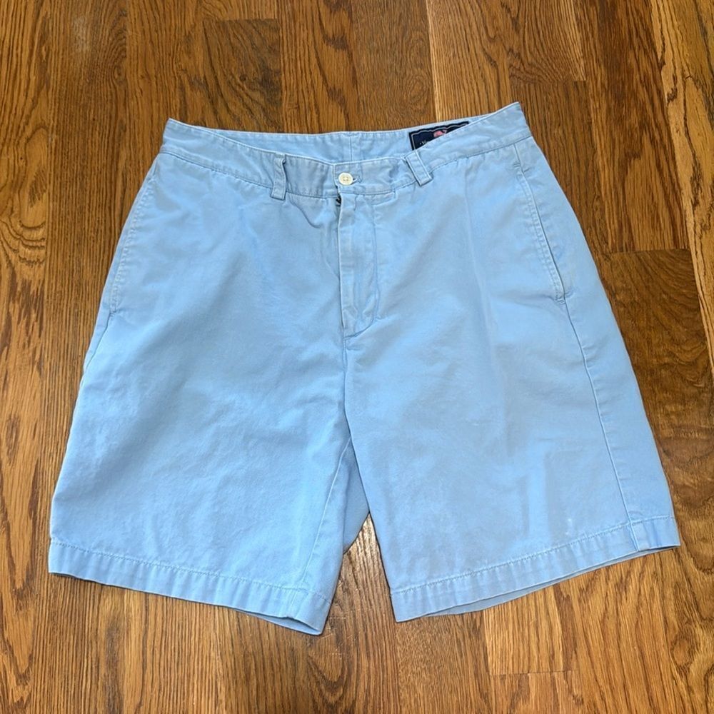 Men’s Vineyard Vines Blue Flat Front Club Shorts